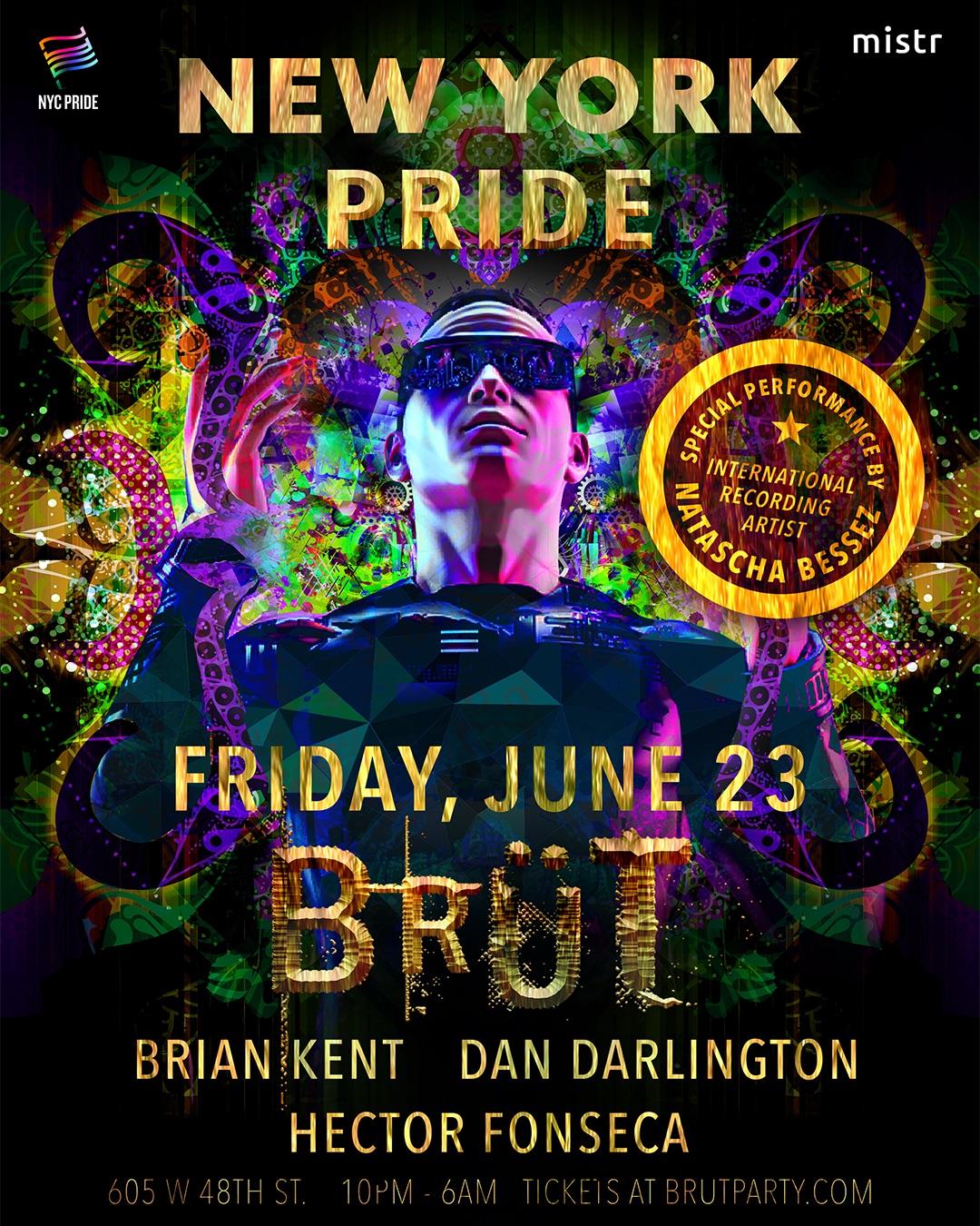 BRUT Party NYC Pride